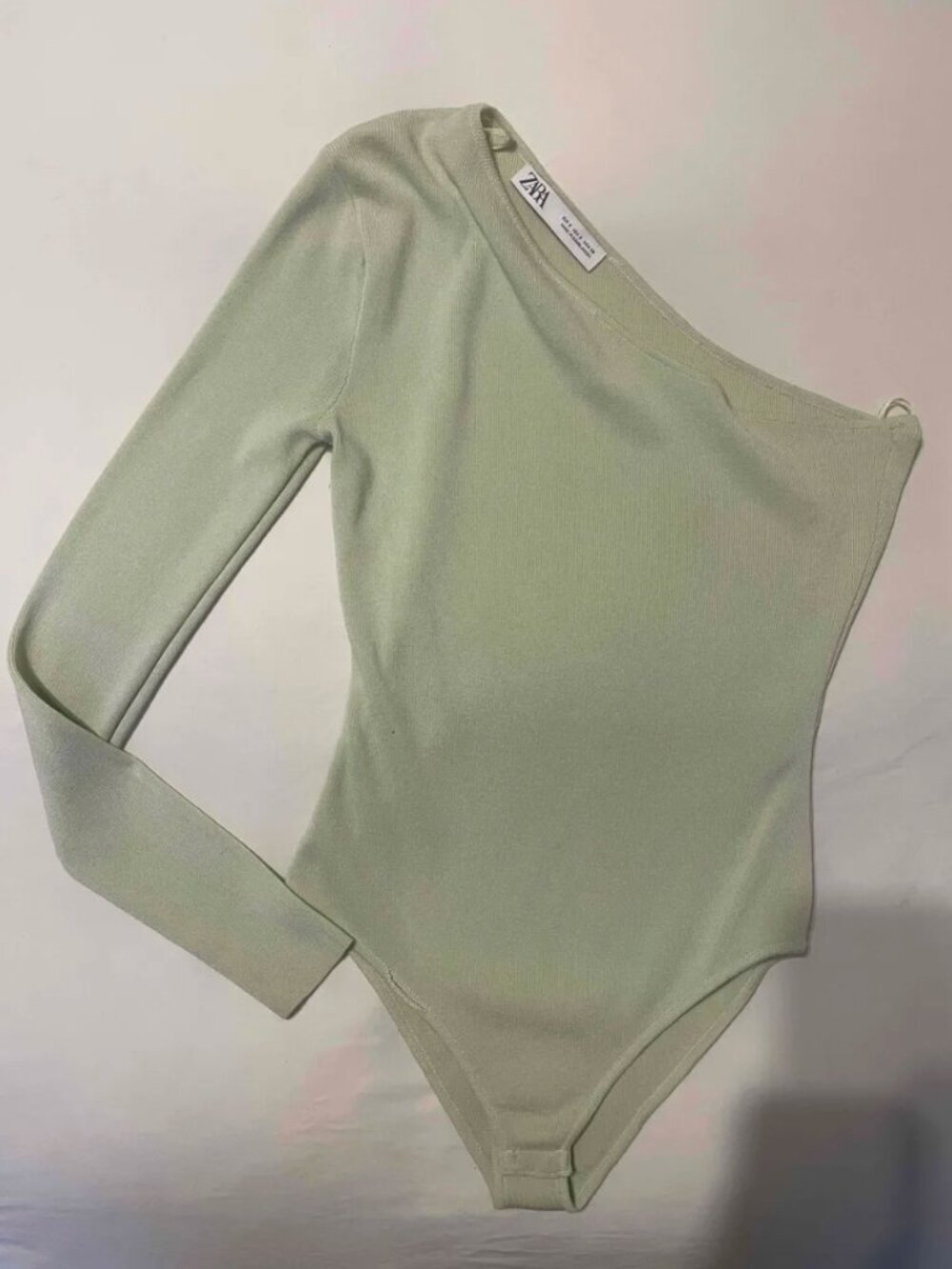 Zara One Shoulder Bodysuit - Picture 4 of 6